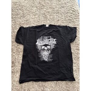 Love Blast Black Short‎ Sleeve T-Shirt Size XL